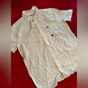 White Abercrombie & Fitch button up